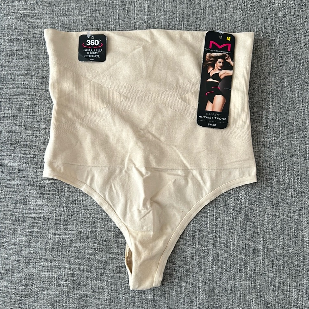 NWT Maidenform Shape Hi-Waist Thong